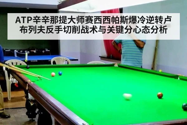ATP辛辛那提大师赛西西帕斯爆冷逆转卢布列夫反手切削战术与关键分心态分析